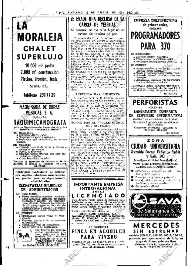 ABC MADRID 12-04-1975 página 104