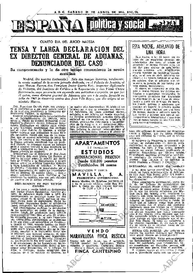 ABC MADRID 12-04-1975 página 25