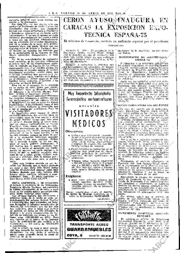 ABC MADRID 12-04-1975 página 29