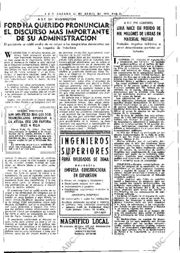 ABC MADRID 12-04-1975 página 37