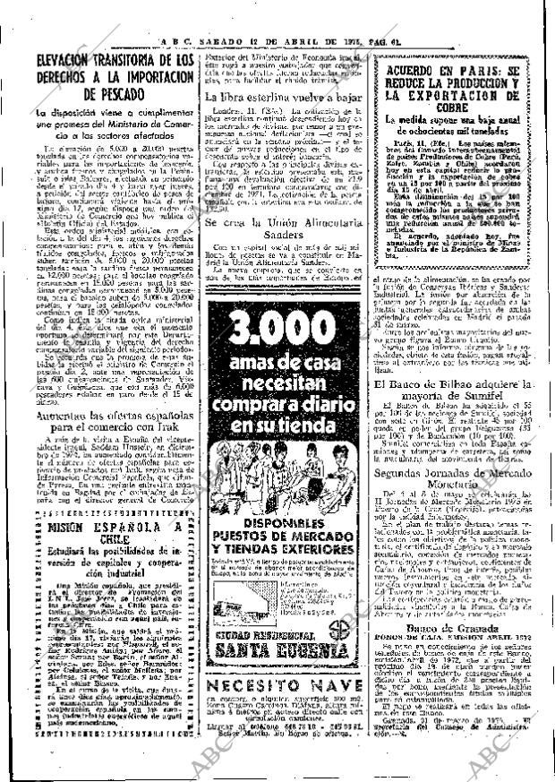 ABC MADRID 12-04-1975 página 61