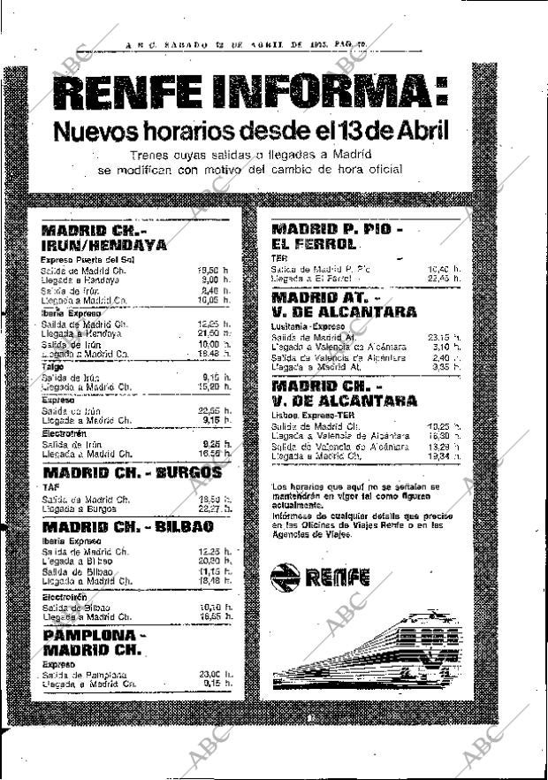 ABC MADRID 12-04-1975 página 70