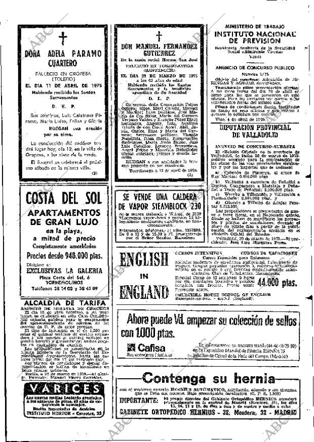 ABC MADRID 12-04-1975 página 74