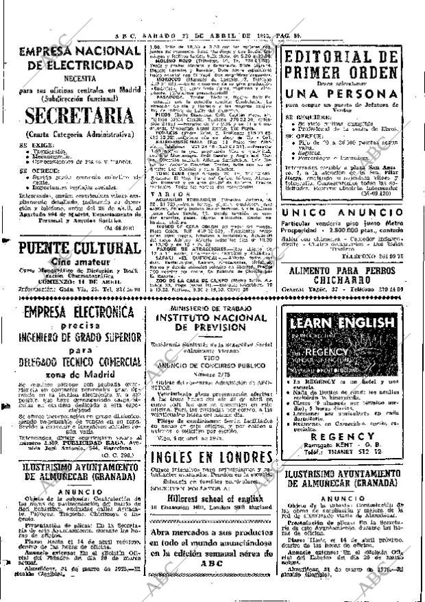 ABC MADRID 12-04-1975 página 87