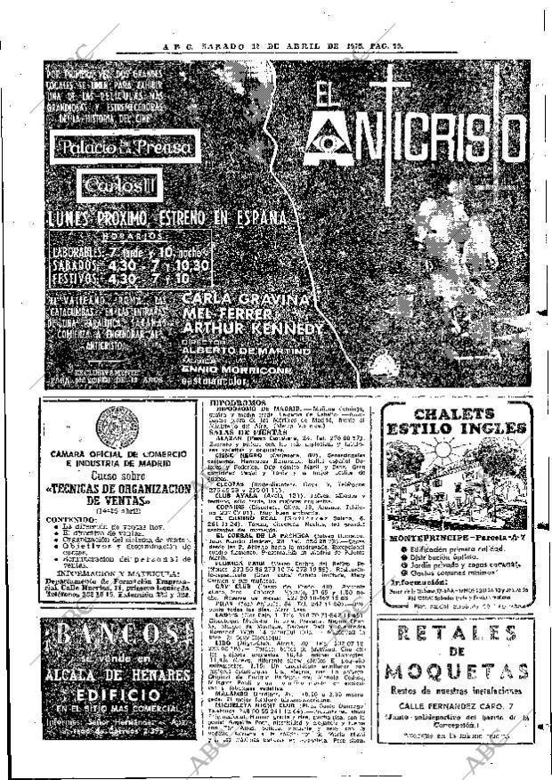 ABC MADRID 12-04-1975 página 88