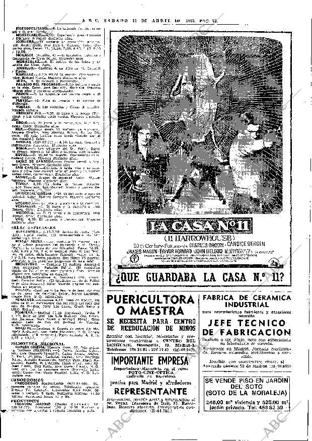 ABC MADRID 12-04-1975 página 89