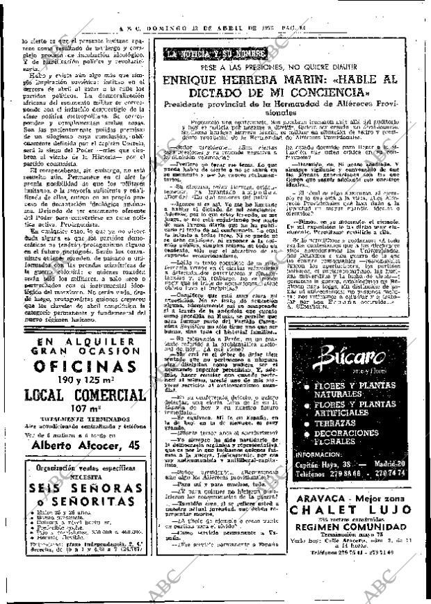 ABC MADRID 13-04-1975 página 18