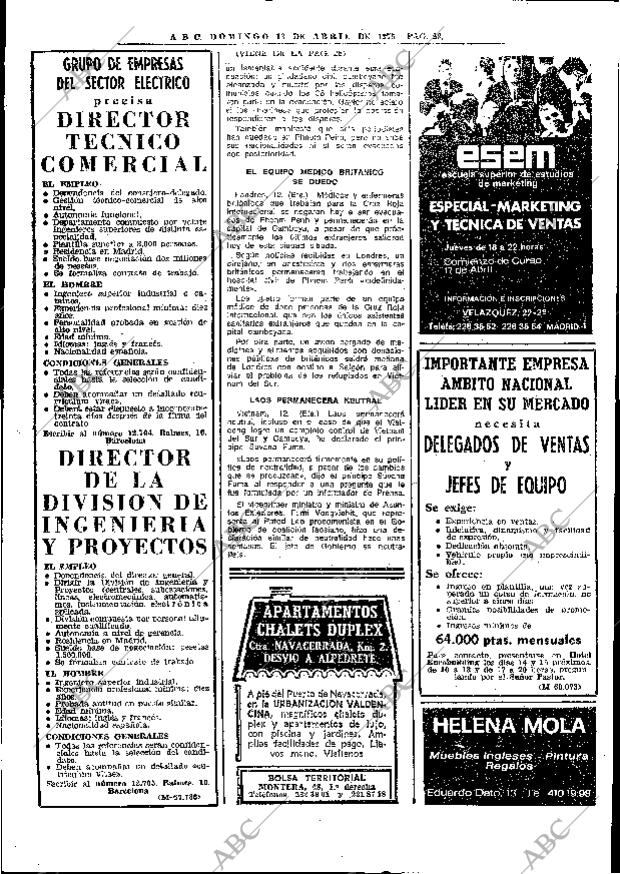 ABC MADRID 13-04-1975 página 28