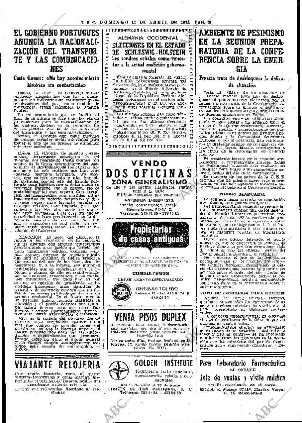 ABC MADRID 13-04-1975 página 29