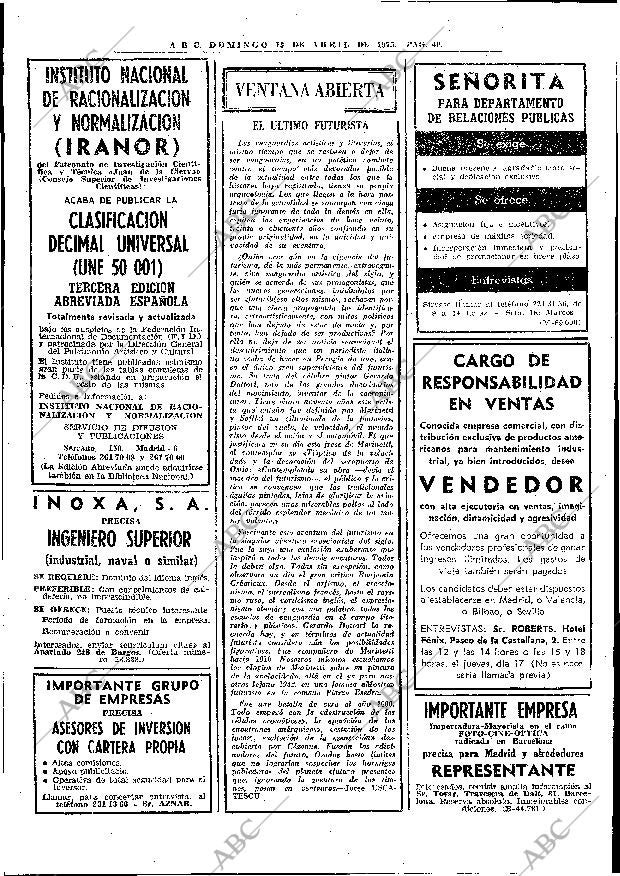 ABC MADRID 13-04-1975 página 40