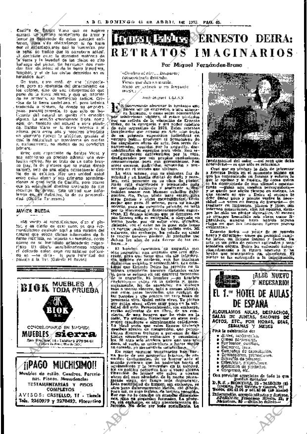 ABC MADRID 13-04-1975 página 43