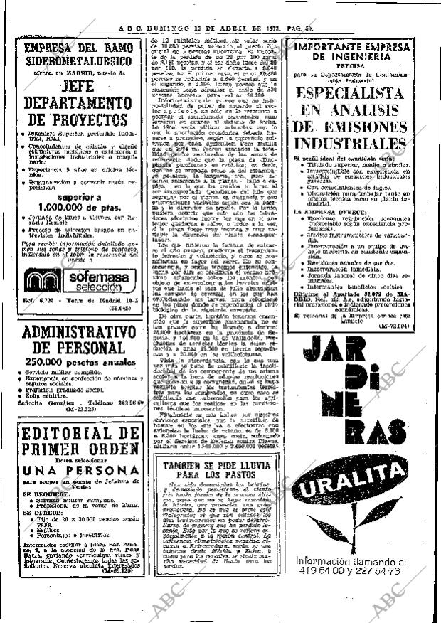 ABC MADRID 13-04-1975 página 50