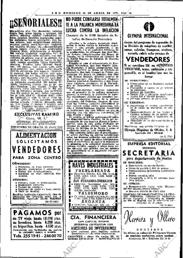 ABC MADRID 13-04-1975 página 54