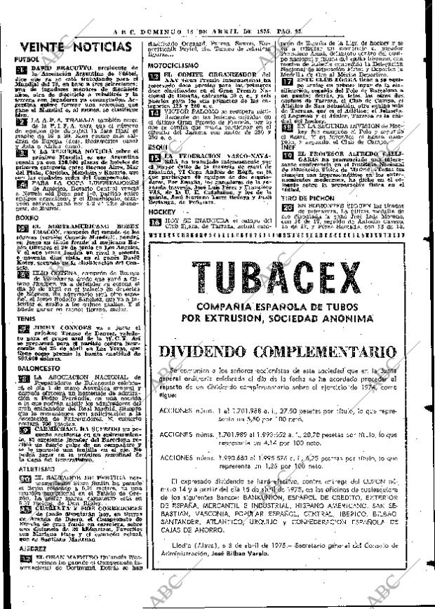 ABC MADRID 13-04-1975 página 95