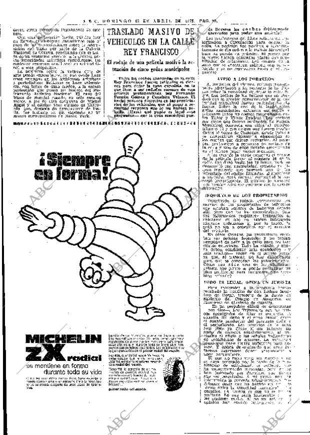 ABC MADRID 13-04-1975 página 99