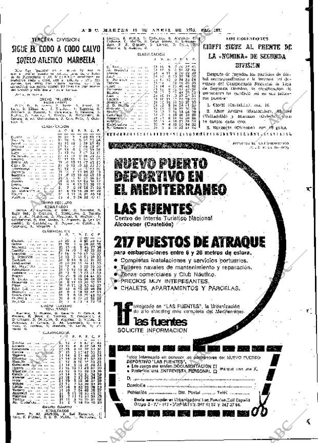ABC MADRID 15-04-1975 página 107