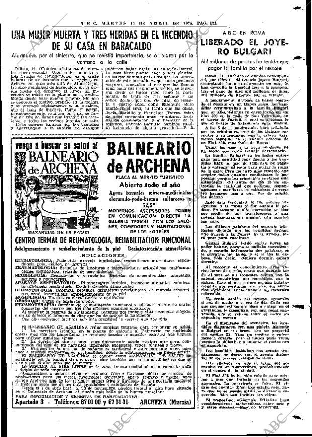 ABC MADRID 15-04-1975 página 121