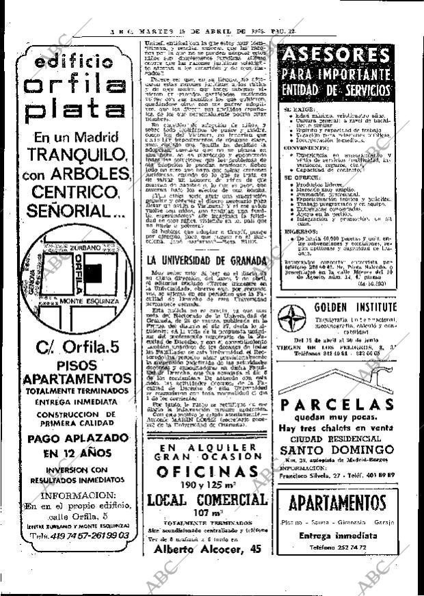 ABC MADRID 15-04-1975 página 32