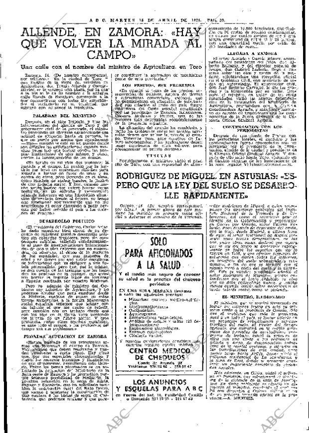 ABC MADRID 15-04-1975 página 39