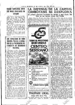 ABC MADRID 15-04-1975 página 45
