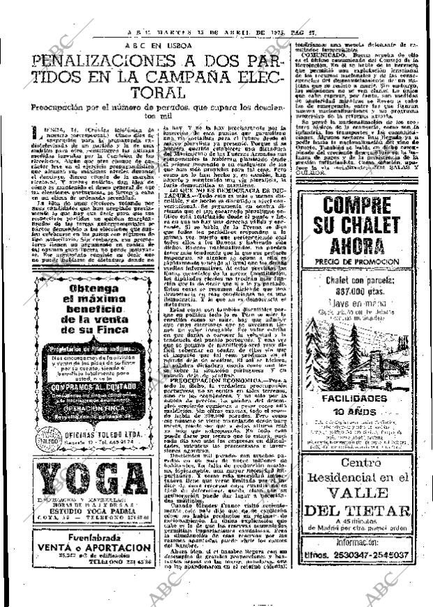 ABC MADRID 15-04-1975 página 47