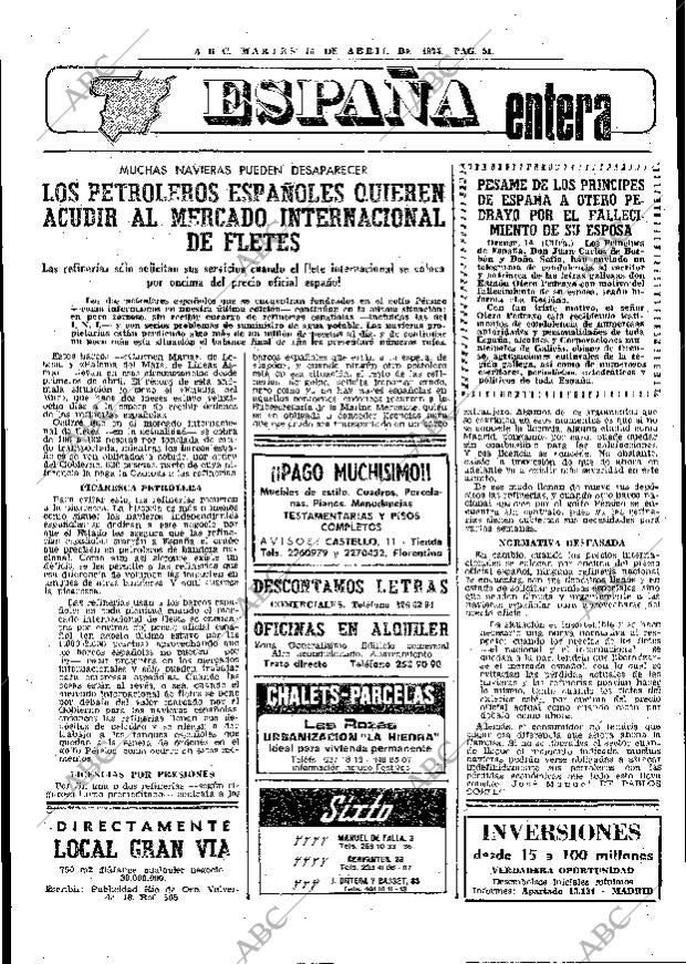 ABC MADRID 15-04-1975 página 51