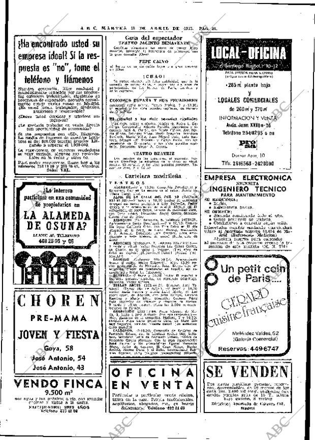 ABC MADRID 15-04-1975 página 80