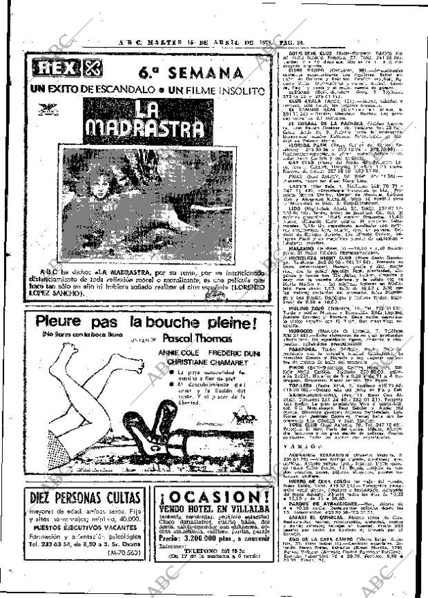 ABC MADRID 15-04-1975 página 84