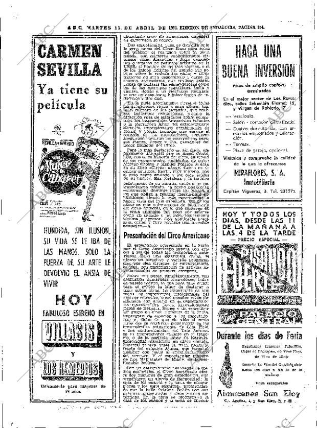 ABC SEVILLA 15-04-1975 página 104