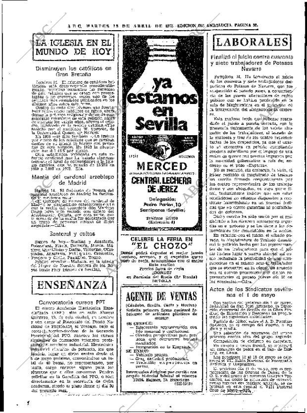 ABC SEVILLA 15-04-1975 página 52