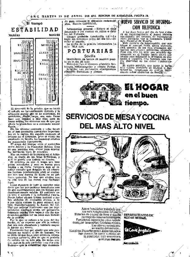 ABC SEVILLA 15-04-1975 página 55