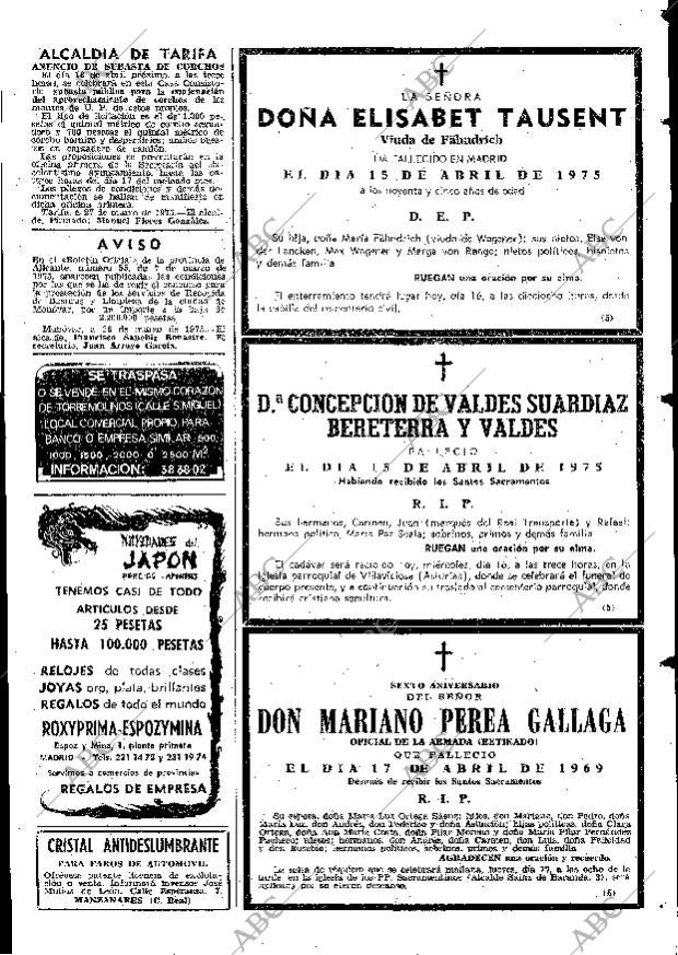 ABC MADRID 16-04-1975 página 101