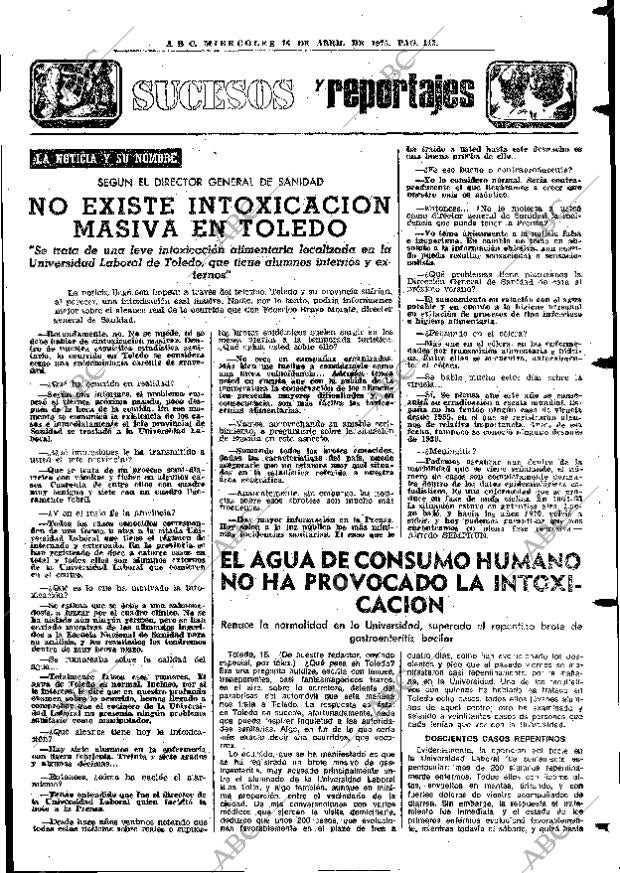 ABC MADRID 16-04-1975 página 113