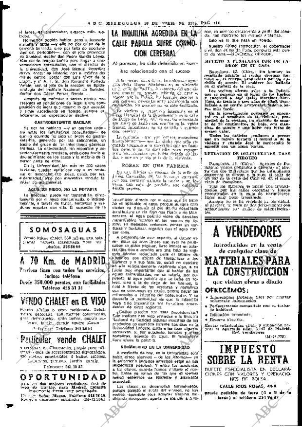 ABC MADRID 16-04-1975 página 114