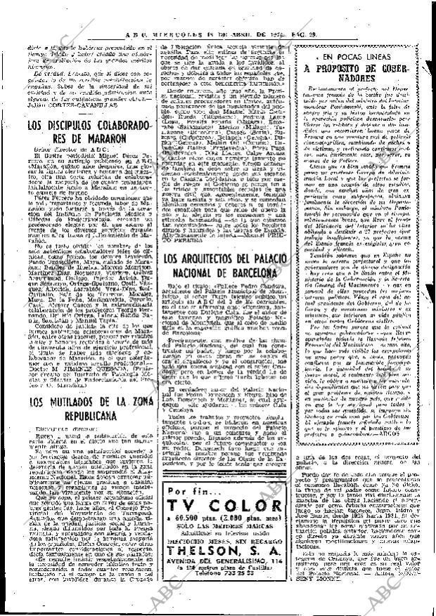 ABC MADRID 16-04-1975 página 29