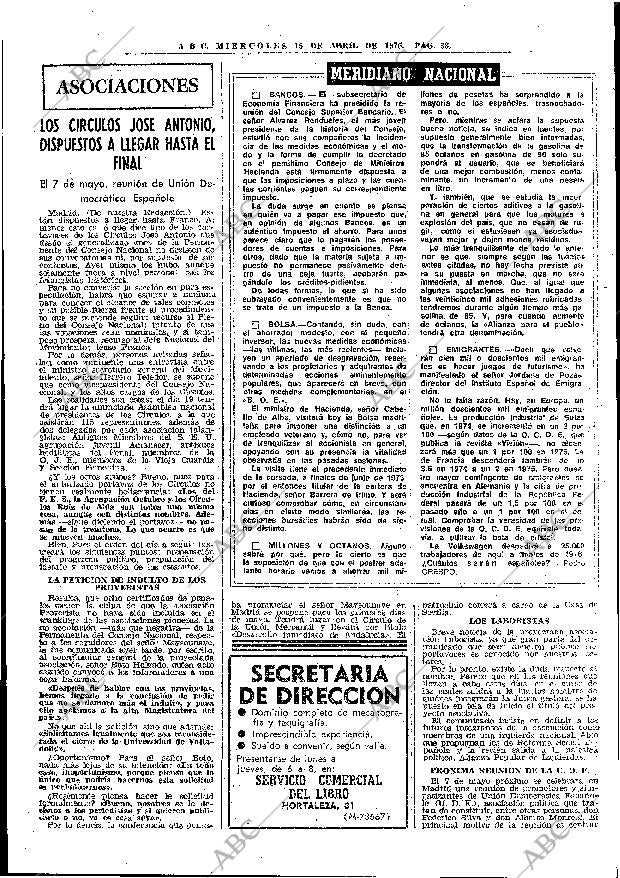 ABC MADRID 16-04-1975 página 33