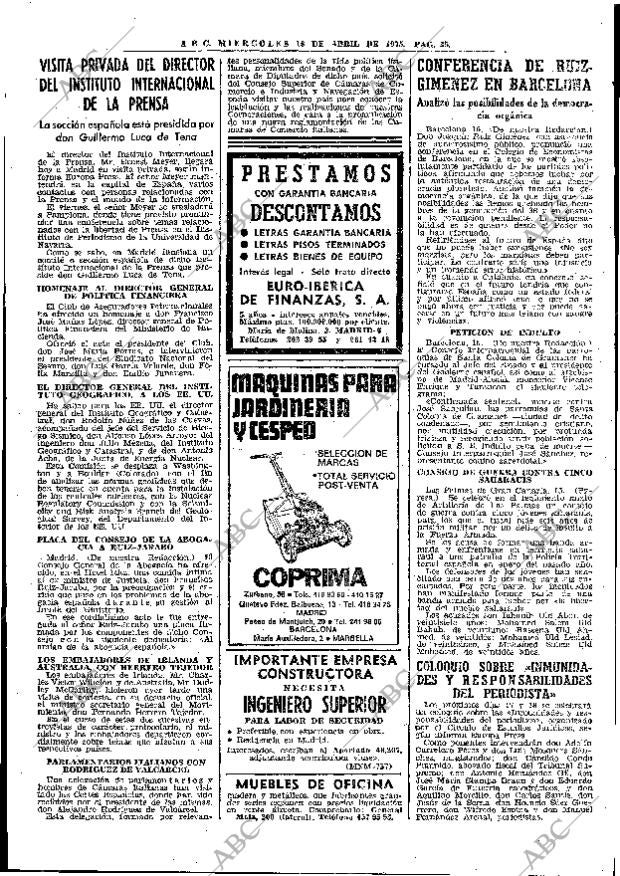 ABC MADRID 16-04-1975 página 35