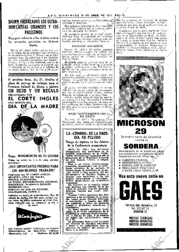 ABC MADRID 16-04-1975 página 42