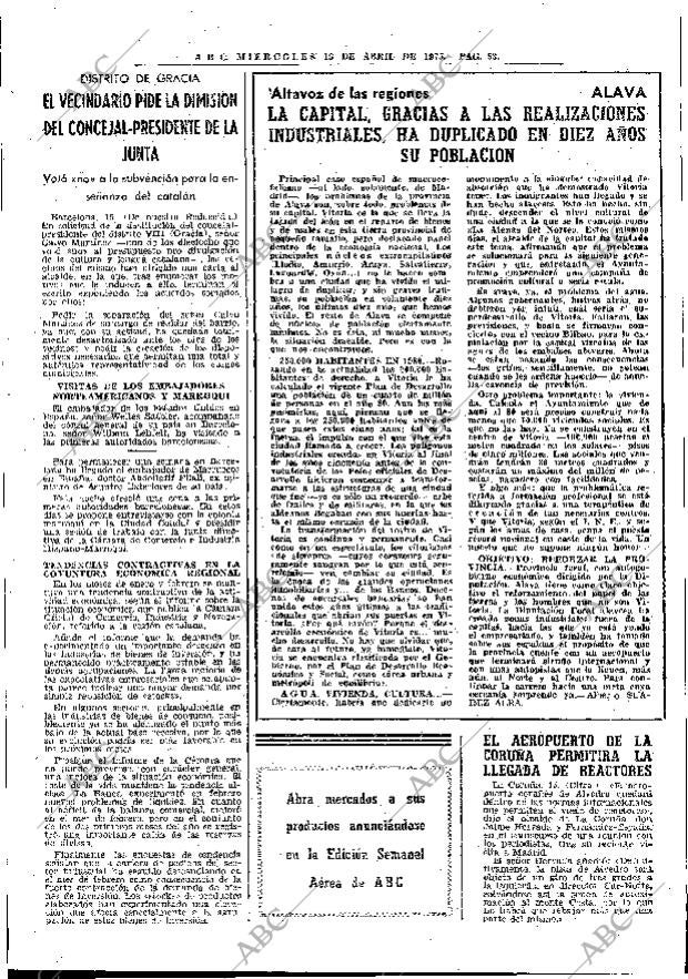 ABC MADRID 16-04-1975 página 53