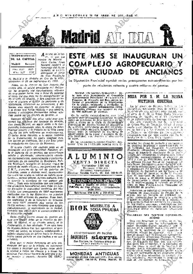 ABC MADRID 16-04-1975 página 57