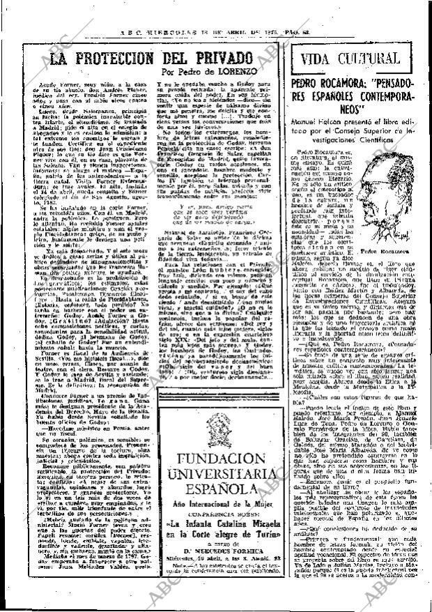 ABC MADRID 16-04-1975 página 63
