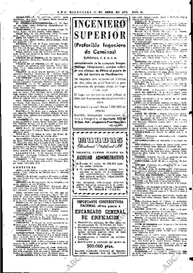 ABC MADRID 16-04-1975 página 85
