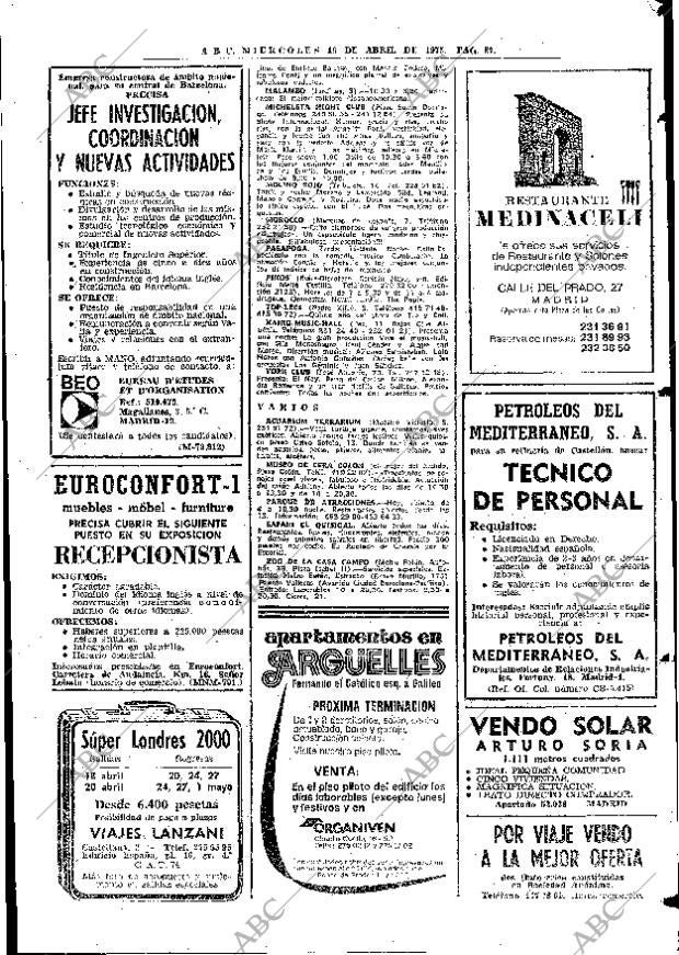 ABC MADRID 16-04-1975 página 87
