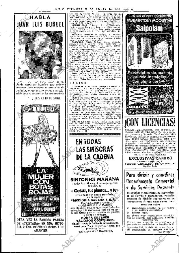 ABC MADRID 18-04-1975 página 81