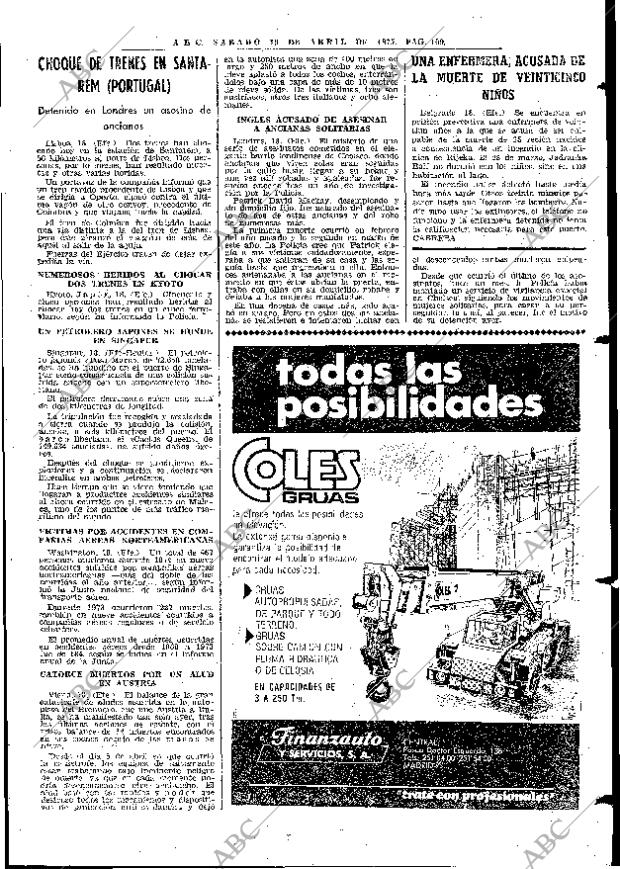 ABC MADRID 19-04-1975 página 109