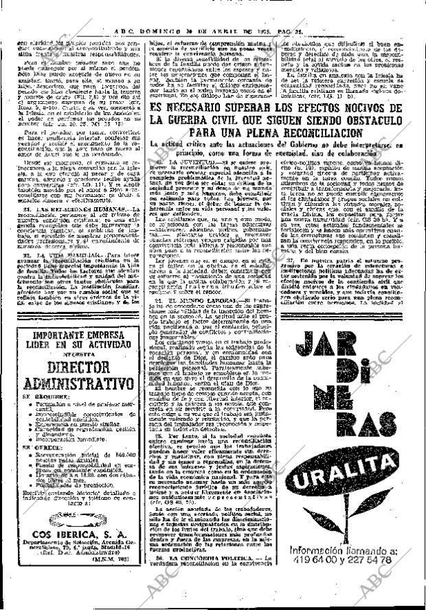 ABC MADRID 20-04-1975 página 34