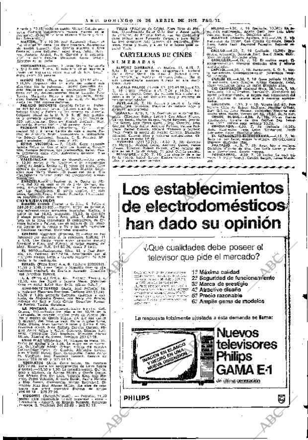 ABC MADRID 20-04-1975 página 73