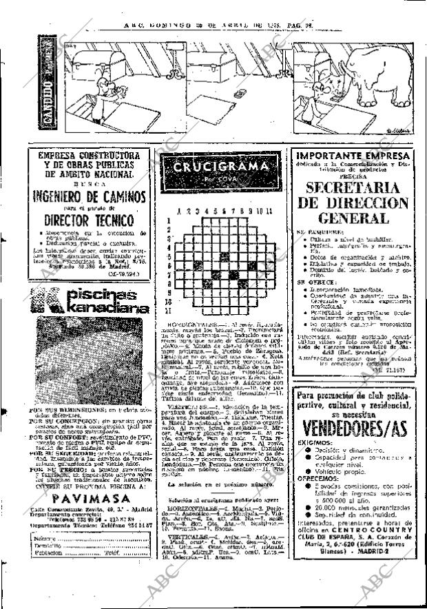 ABC MADRID 20-04-1975 página 96