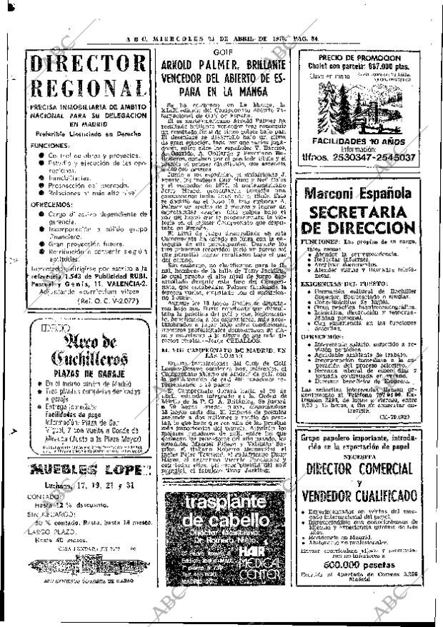 ABC MADRID 23-04-1975 página 108