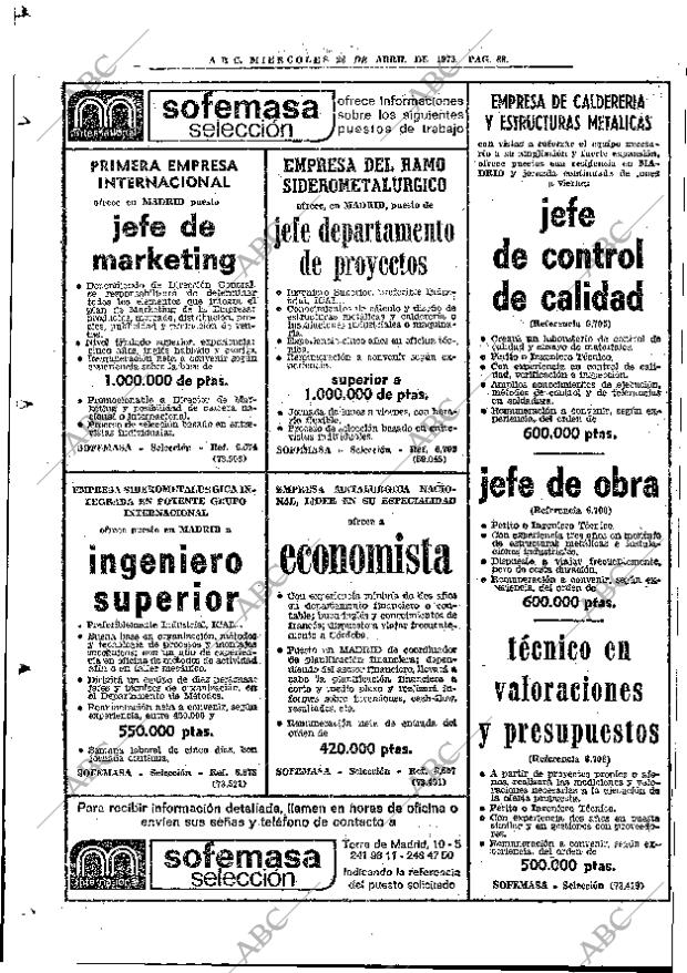 ABC MADRID 23-04-1975 página 112